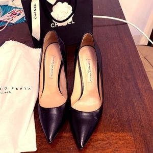 Roberto Festa Vivian black pumps